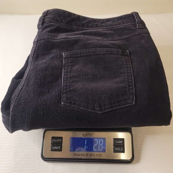 Woolrich 1215 Black Corduroy Straight Leg Pants sz 12 - Picture 10 of 10